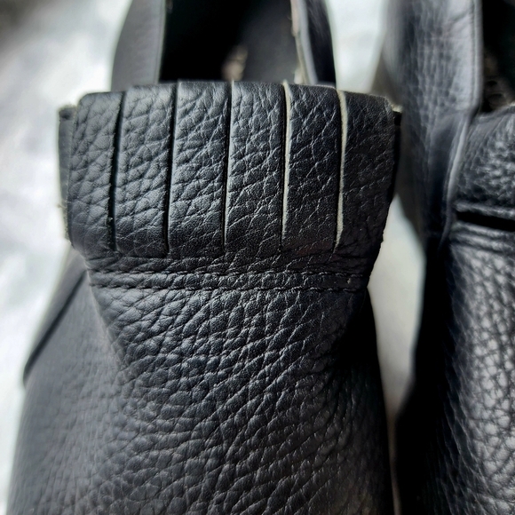 I ♡ Comfort Shoes Hook & Loop Strap Loafer Navy Blue Women's Size 6.5 EUC - Picture 9 of 15